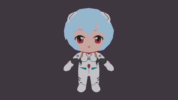 Ayanami Rei plush ! 3D Model