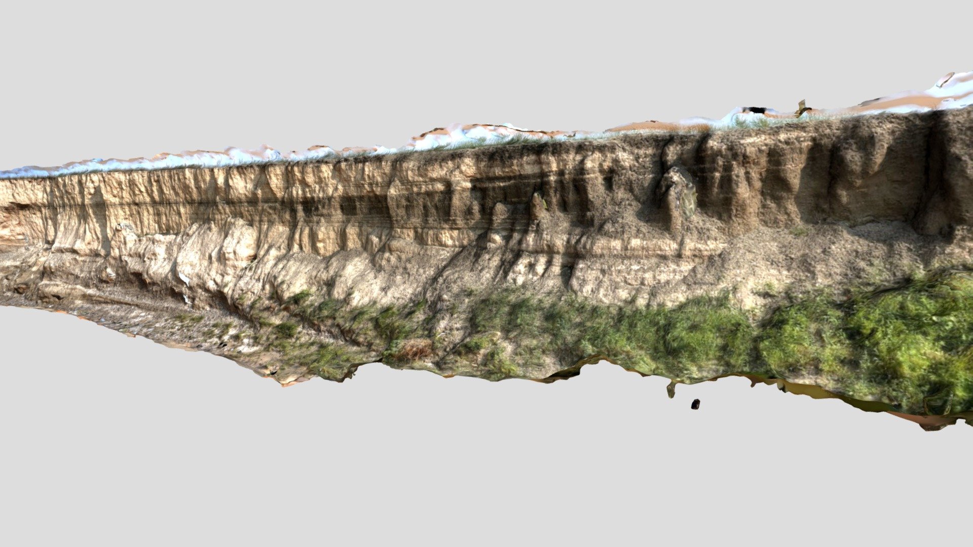 Intertonguing Quaternary Colluvium and Alluvium - 3D model by GeoAvatar ...