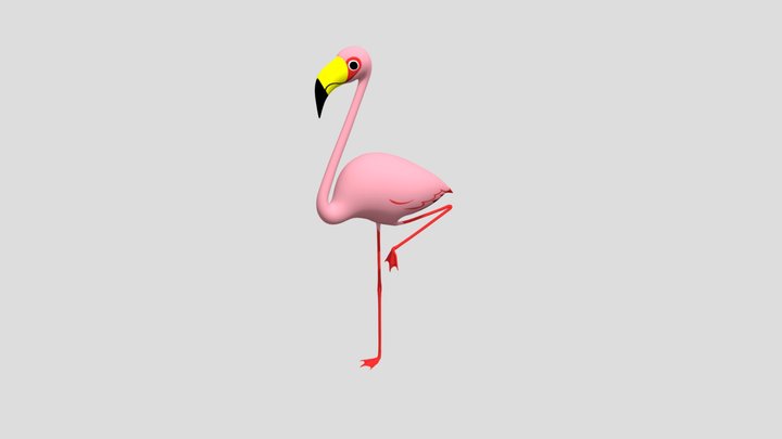 Flamingo 3D Model