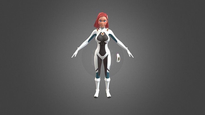 Girl_Character_Mdl 3D Model