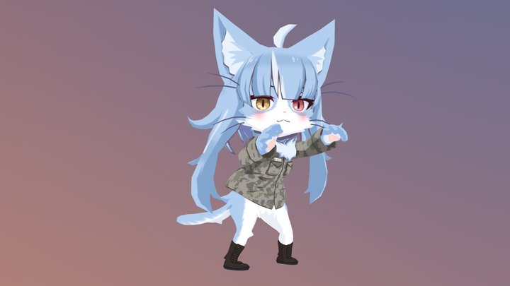 OmanekoFBX 3D Model