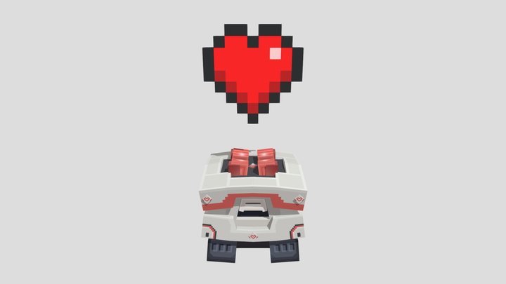 Heals box machine 3D Model