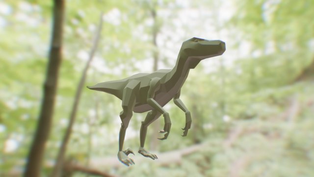 Velociraptor 3D Model