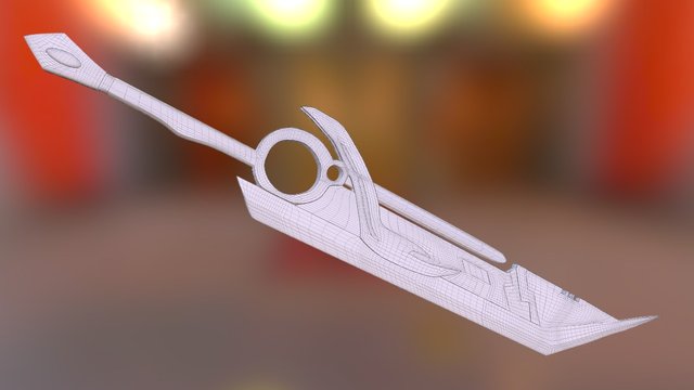 Bloodbuster Sword 3D Model