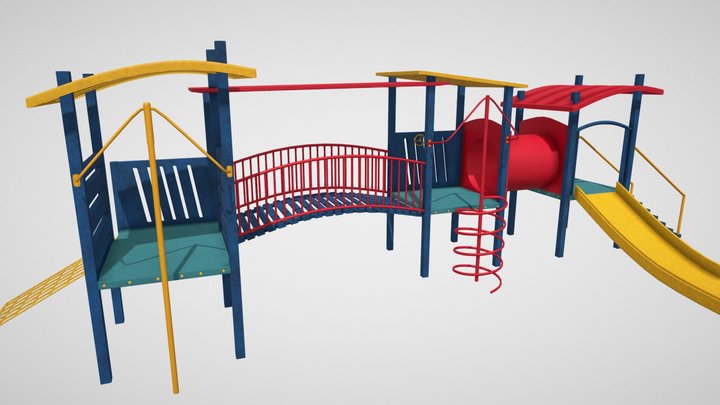 Swing (jhula) 3D Model