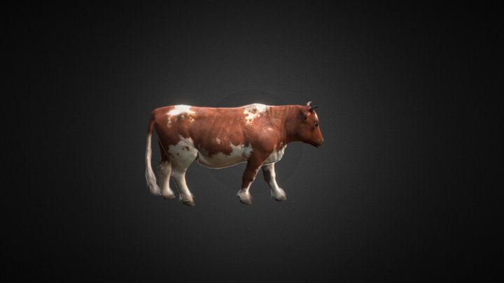 Cow 3D Model