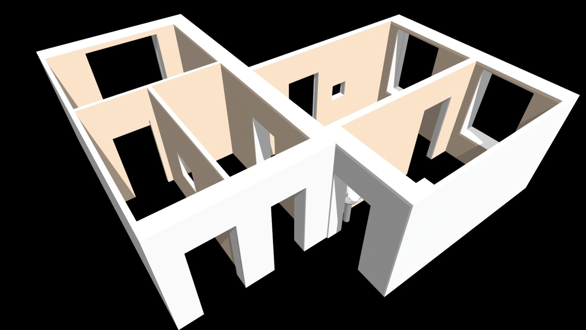 г Щелково, ул Парковая 8 (Маммограф) - 3D model by Spectroom | Обмеры в ...