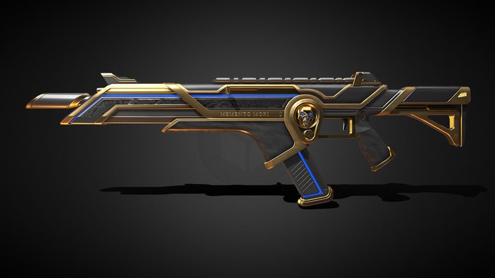 Apex Legends Carbine R301 Chronovoid Phantom – Free 3D Model STL