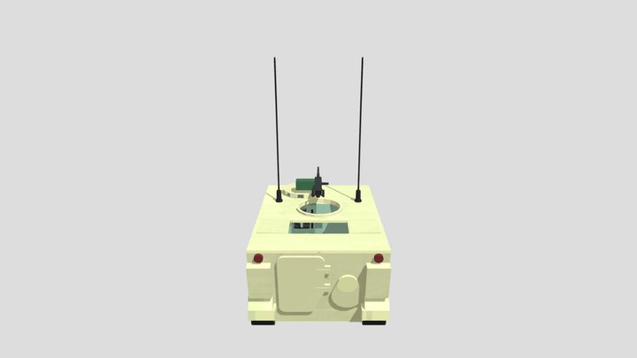 M113 Bradley 3D Model