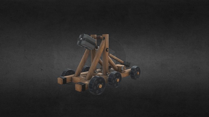 Catapult 3D Model