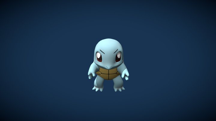 Squirtle 3D Model