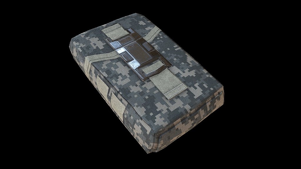 Ammo Pouch Download Free 3D model by AAAAssets (aaaassets) [eaa611f