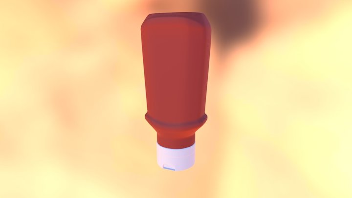 Heinz Bottle 3D Model