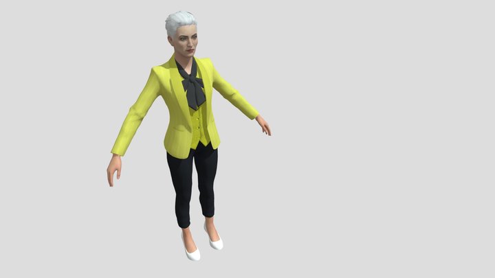 Athena Savalas – Modello 3D gratuito STL