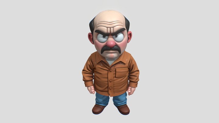 Angry white male – Modello 3D gratuito STL