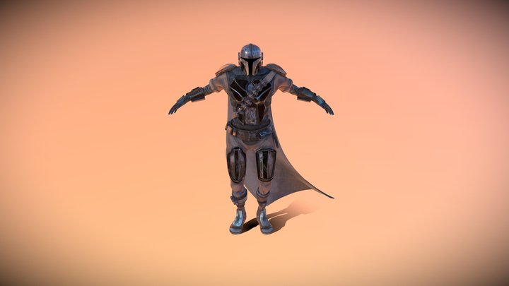 The Mandalorian 3D Model