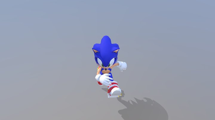 Sonic Adventure 2 model redone 3D Model