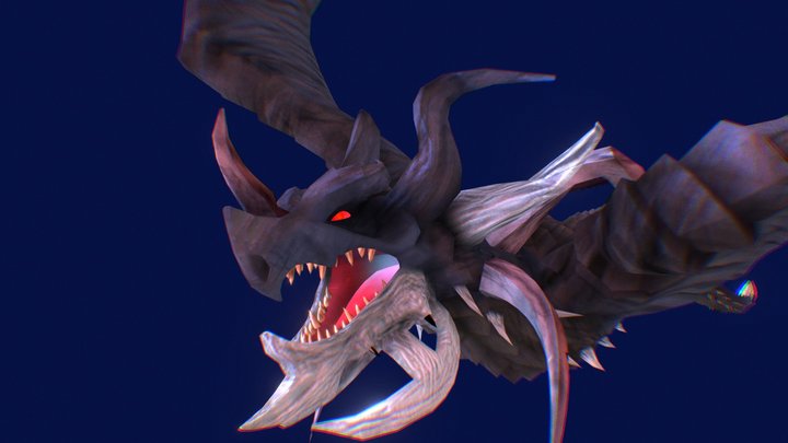 The First Of The Dragons - Yu-Gi-Oh! 3D Model