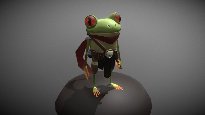 Froggy hunter 3D Model