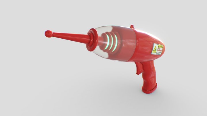 Lazzer Gun 3D Model