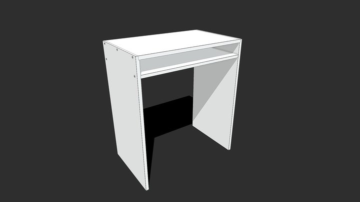 Ikea Torald desk 3D Model