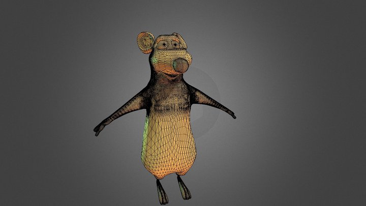 Ratatuille - Mouse 3D Model