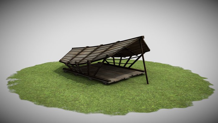 Summer Hut 3D Model