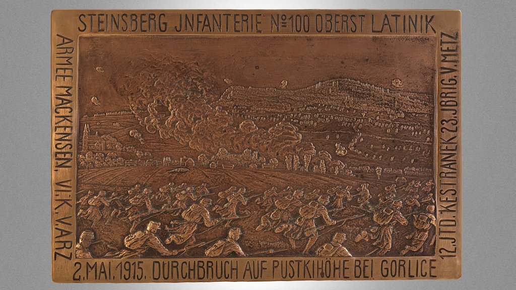 Commemorative plaque “Pustki Hill”