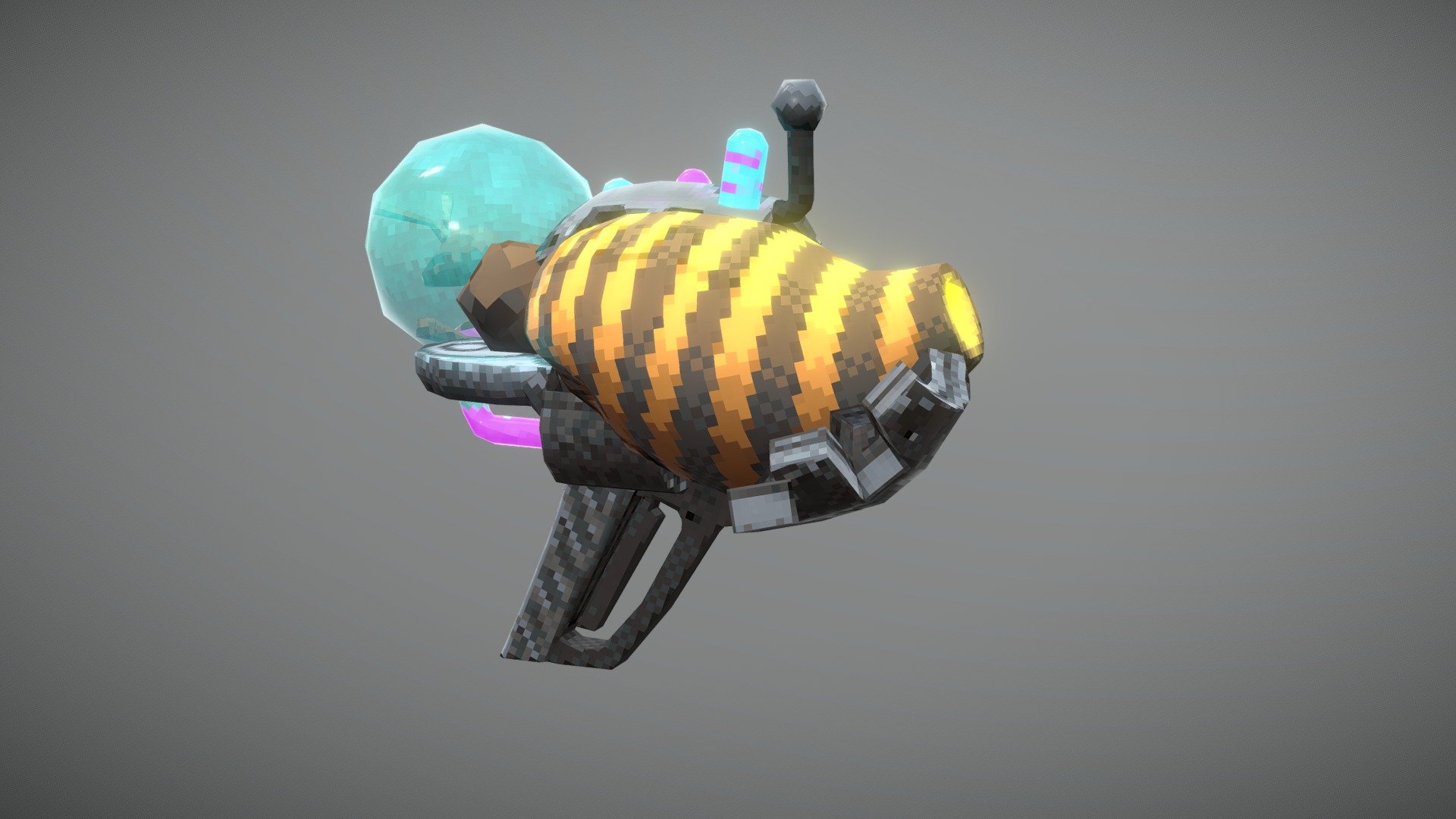 Bee-Bee Gun - 3D model by willhemtier [eab0aff] - Sketchfab