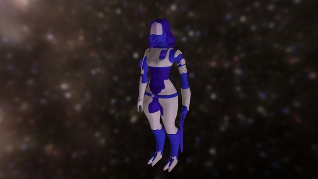 Quarian - Fan Made 3D Model