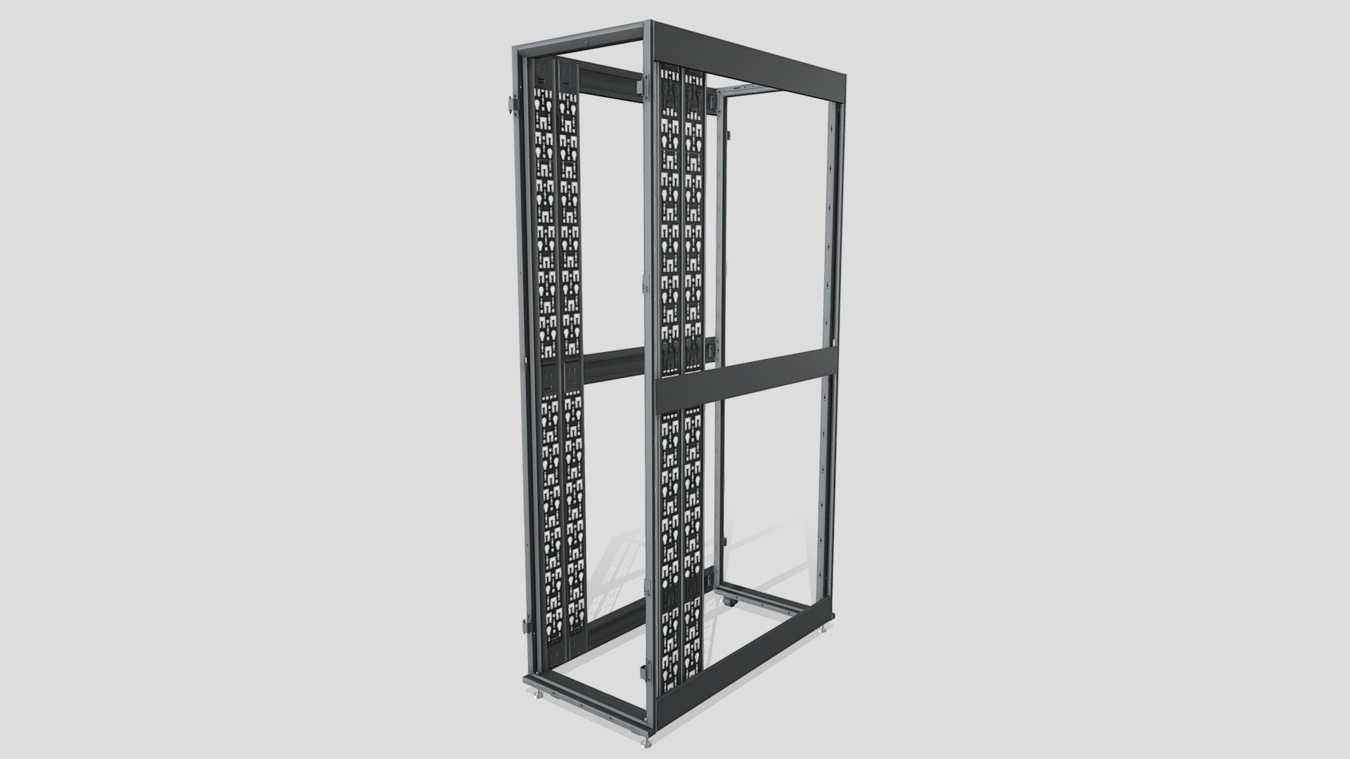 VR Frame 48 Ux600x1200 - 3D model by Vertiv [eab0ce1] - Sketchfab