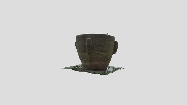 Pila bautismal 3D Model
