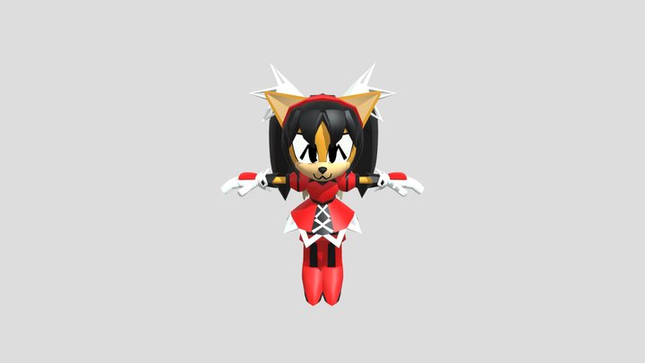 Honey the Cat outcome memories 3D Model
