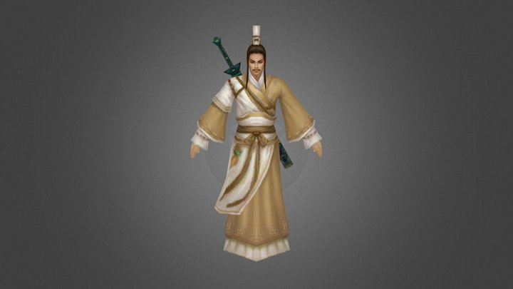 Nobleman Rigged 3D Model