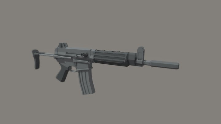Daewoo K1A 3D Model