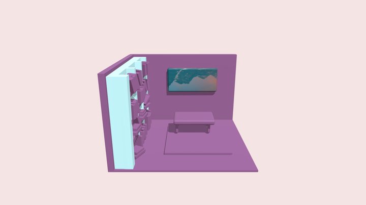 book room 3D Model