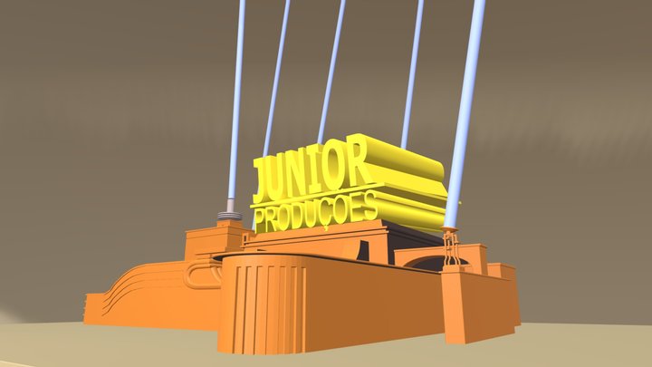 Junior Produções (20th Century Fox Style) Logo R – Modèle 3D gratuit STL