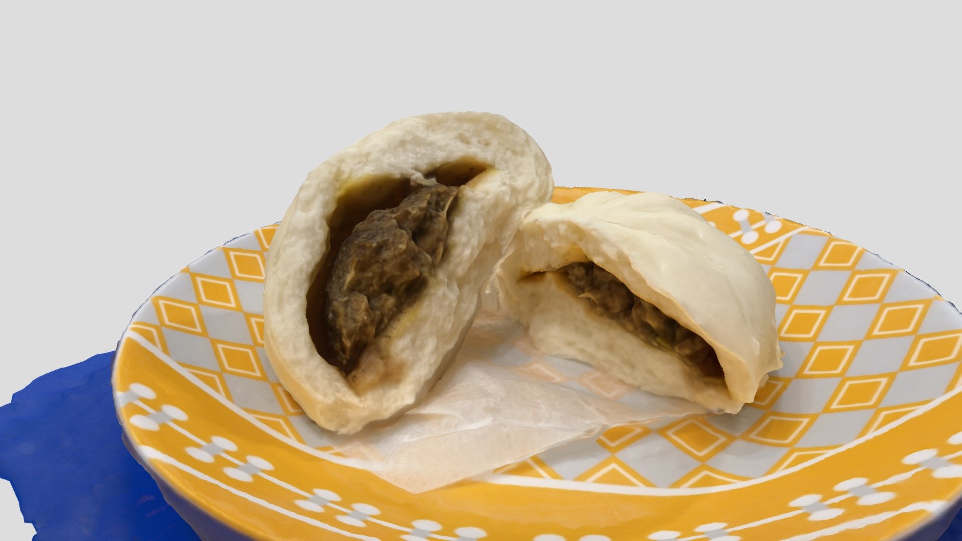 虎尾樂包子-辣味肉包 — Sketchfab embed 3D viewer