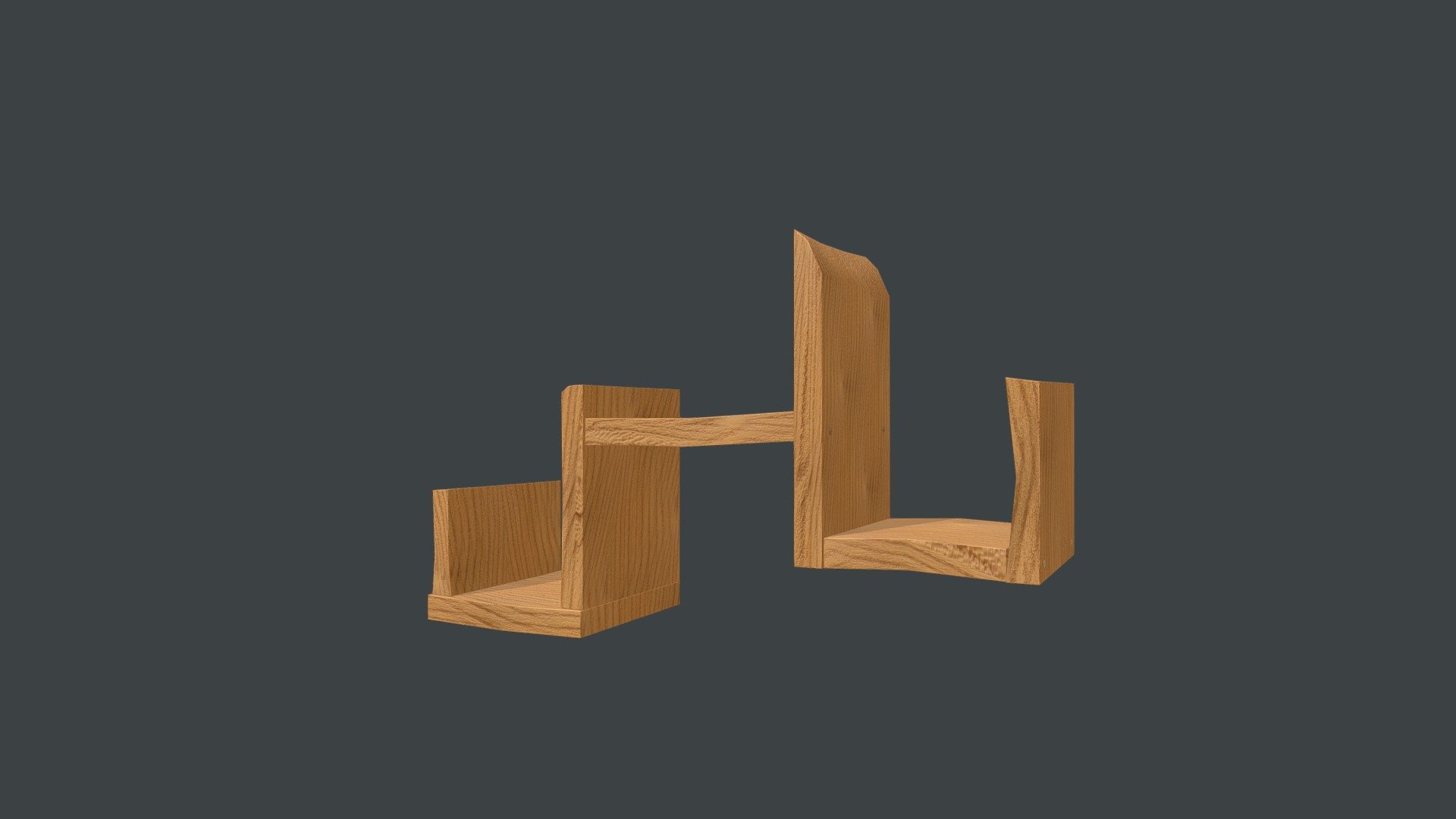 Recovery wood shelf