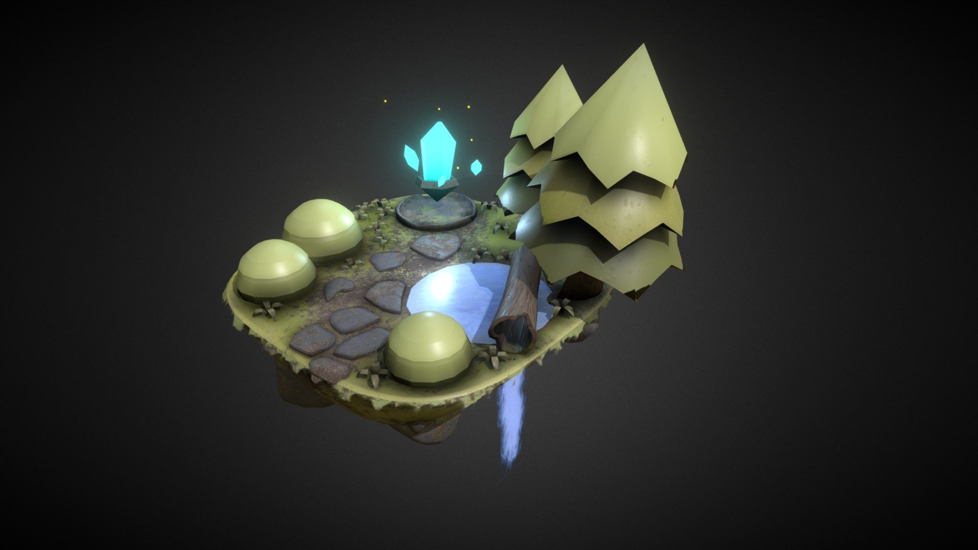 Mini Diorama - Magical Forest