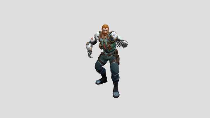Breach (Fighting Stance) – Kostenloses 3D-Modell STL