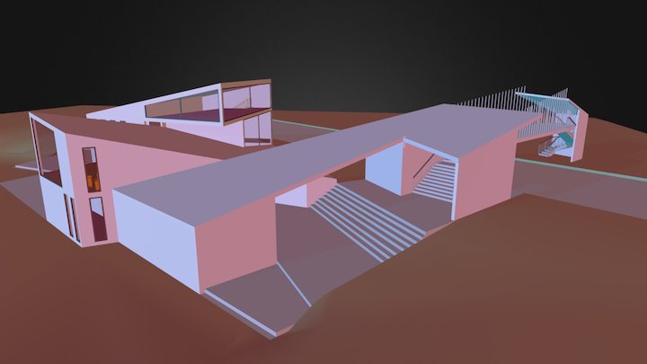 Edificio Cultural 3D Model