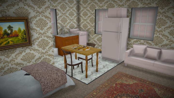 Small hut – Modello 3D gratuito STL
