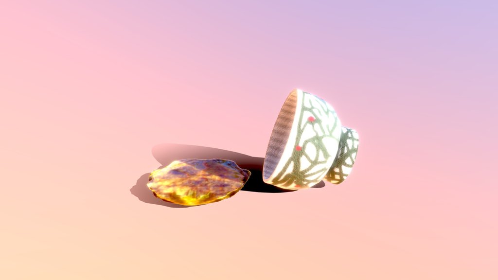 Spilled Tea Cup
