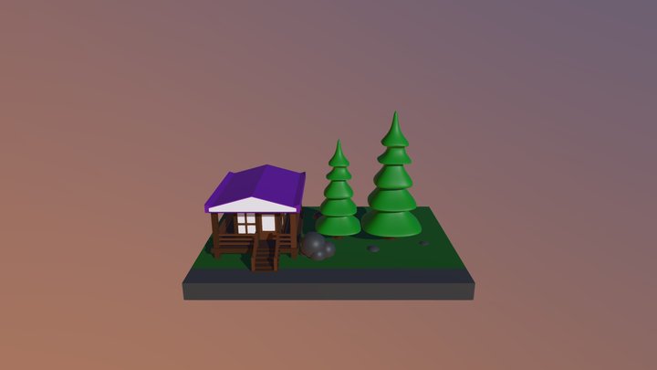 Japanese House 3D Model