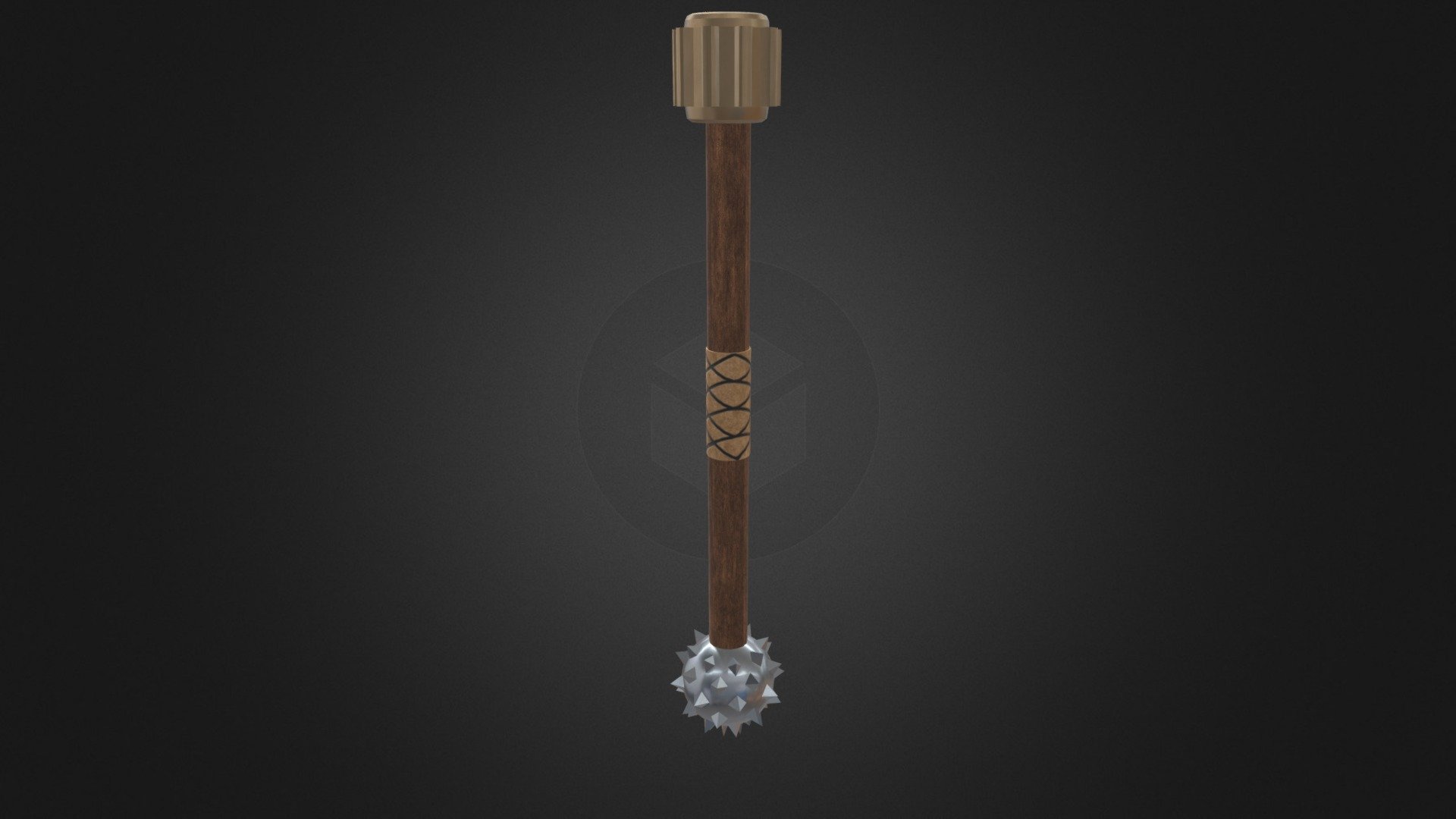 Knights Mace 3D model by Tom Allan (tomallan) [eab6f89] Sketchfab