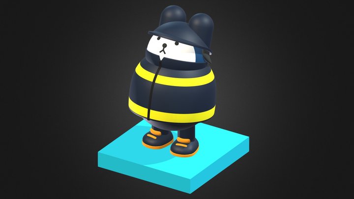 Lim Fireman 3D Model