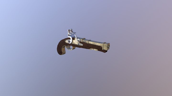 Malay Gun 3D Model