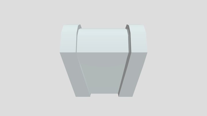 Treasure Chest 3D Model