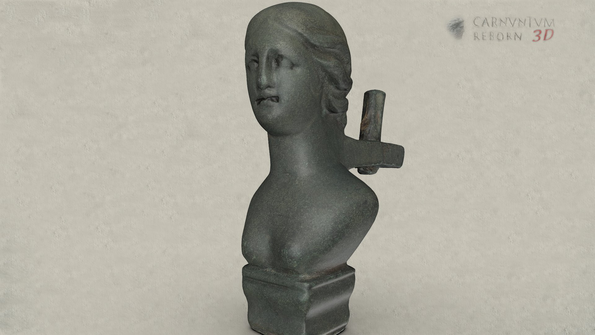 Büstenapplike — Sketchfab embed 3D viewer